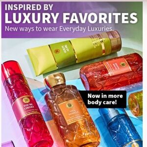 Bath & Body Works Body Lotion Set - Red, Gold, Blue